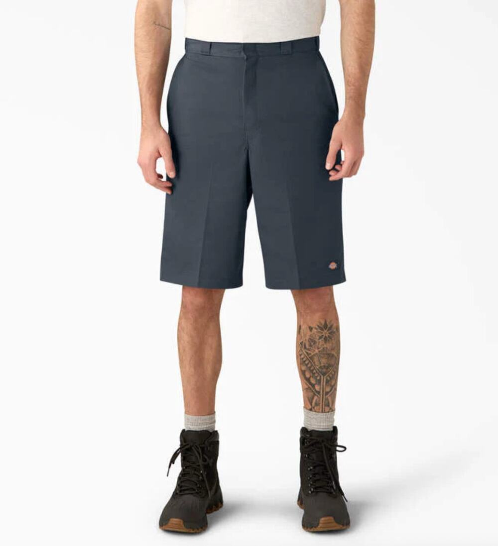 Dickies 13" Loose Fit Multi-Pocket Work Shorts in Gray Size 32
